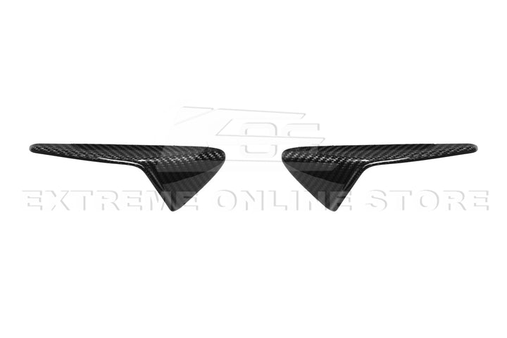 2020-23 Tesla Model 3 &amp; 20-24 Y Carbon Fiber Exterior Door Camera Covers