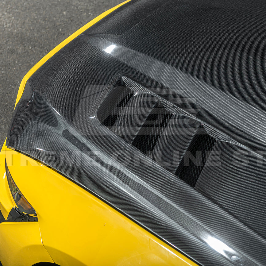 2015-17 Ford Mustang Terminator Style Front Hood Vented Cover