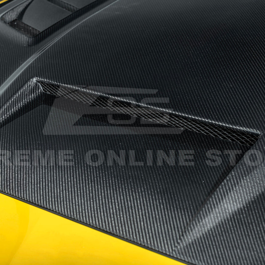 2015-17 Ford Mustang Terminator Style Front Hood Vented Cover