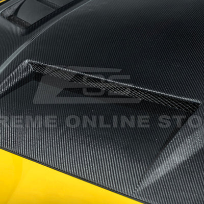 2015-17 Ford Mustang Terminator Style Front Hood Vented Cover