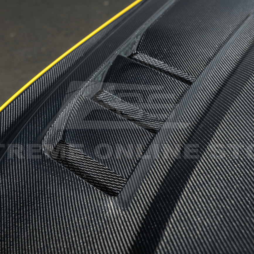 2015-17 Ford Mustang Terminator Style Front Hood Vented Cover