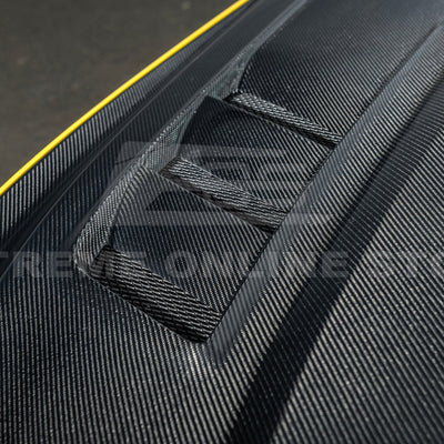 2015-17 Ford Mustang Terminator Style Front Hood Vented Cover
