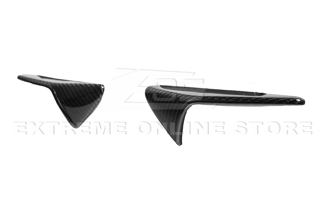 2020-23 Tesla Model 3 &amp; 20-24 Y Carbon Fiber Exterior Door Camera Covers