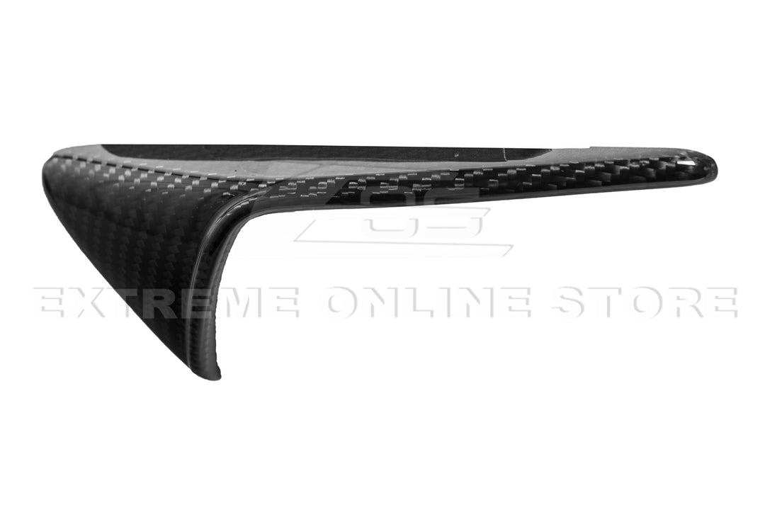 2020-23 Tesla Model 3 &amp; 20-24 Y Carbon Fiber Exterior Door Camera Covers
