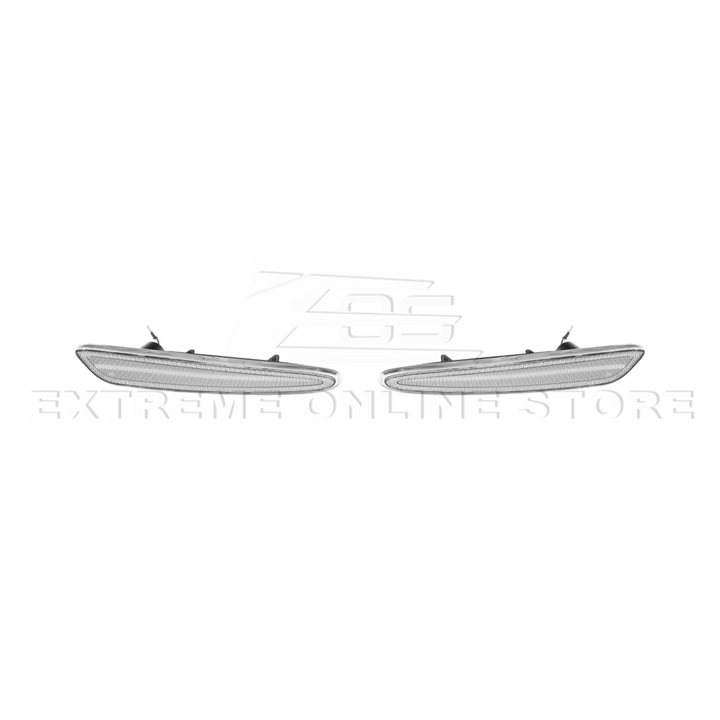 Corvette C6 Front &amp; Rear Amber Light LED Side Markers Pair