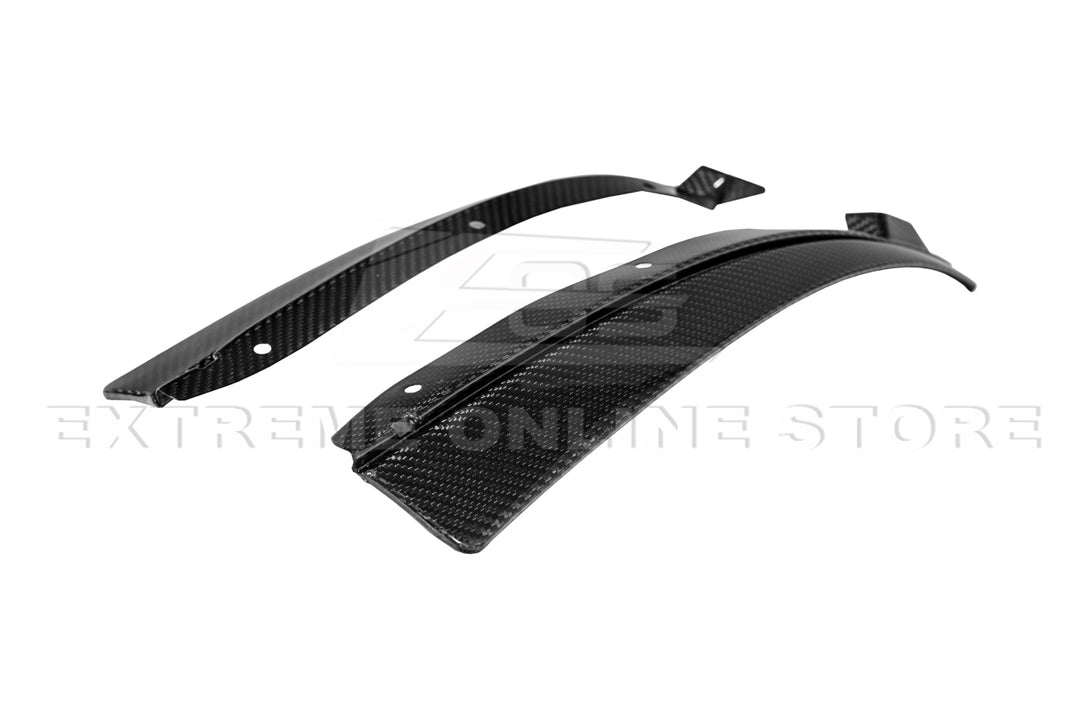 2016-19 Cadillac ATS-V Track Package Dry carbon Fiber Front Lip &amp; Side Wheel Arch