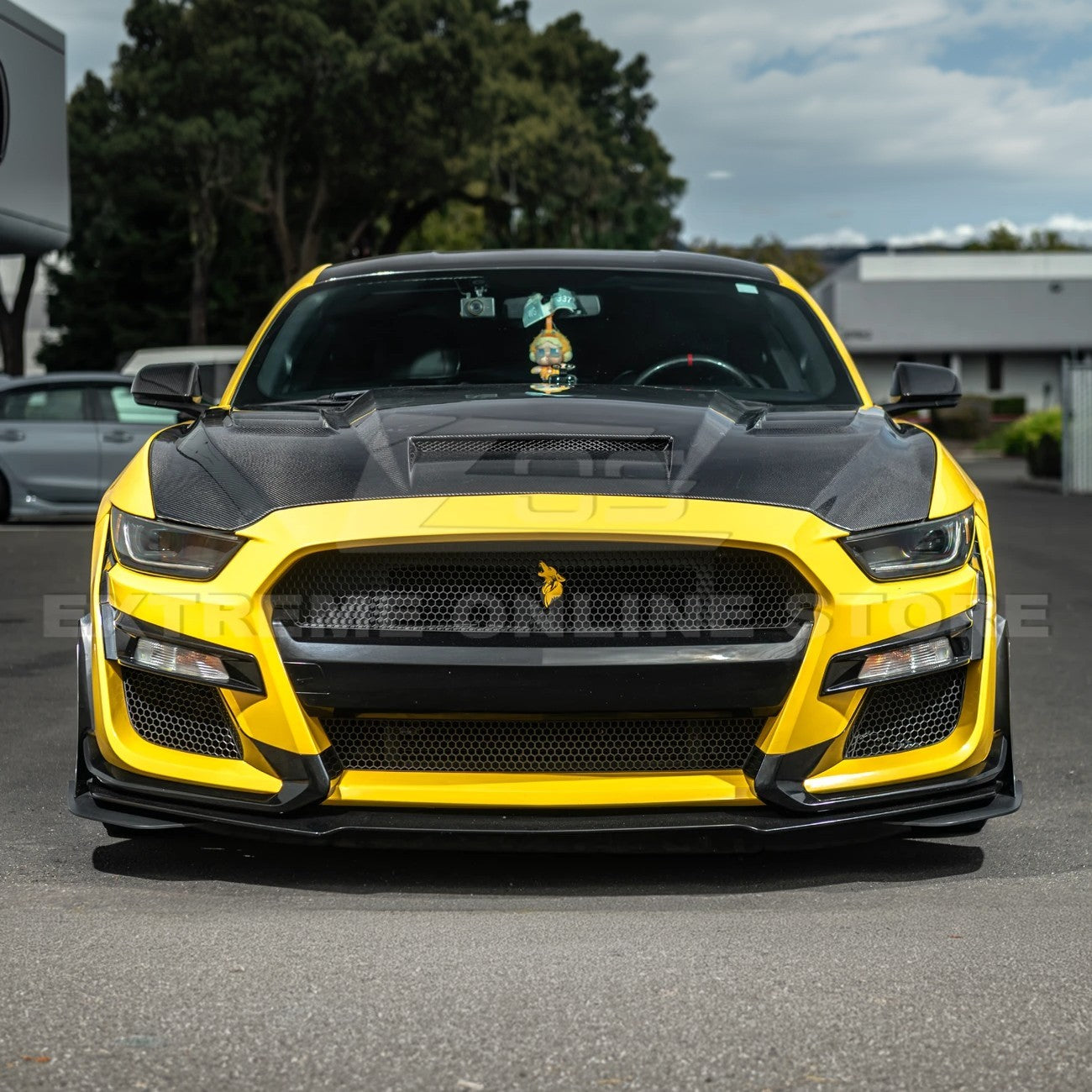 2015-17 Ford Mustang Terminator Style Front Hood Vented Cover