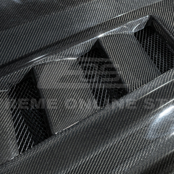 2015-17 Ford Mustang Terminator Style Front Hood Vented Cover
