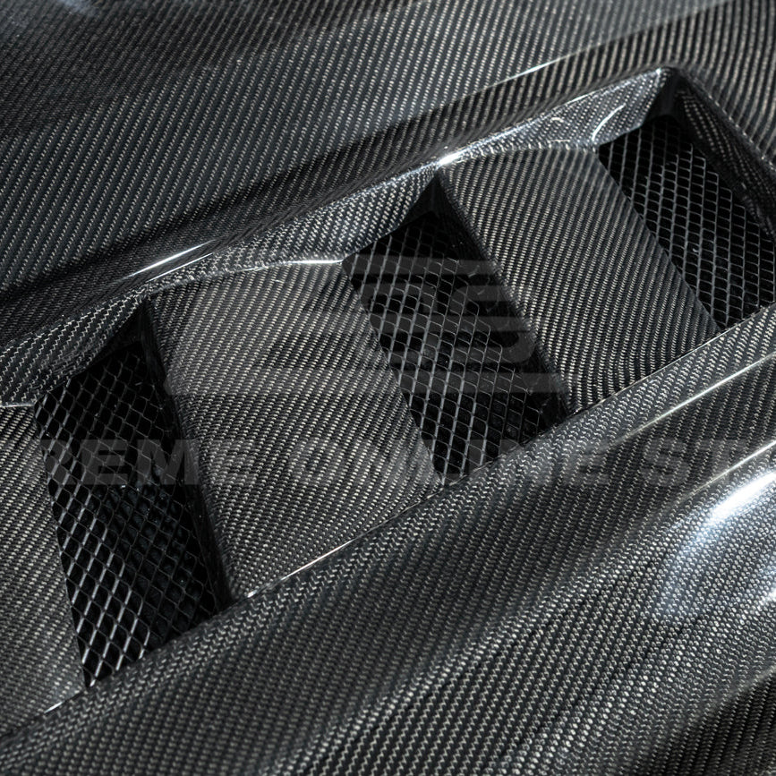 2015-17 Ford Mustang Terminator Style Front Hood Vented Cover