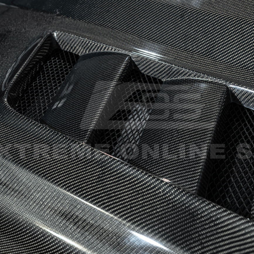2015-17 Ford Mustang Terminator Style Front Hood Vented Cover