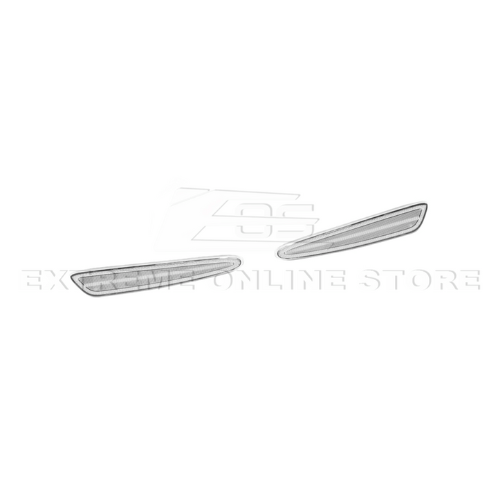 Corvette C6 Front Amber Light LED Side Markers Pair