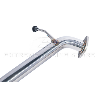 2025-Up Toyota Camry Muffler Delete Single Exit | Burnt Tip Axle Back Exhaust