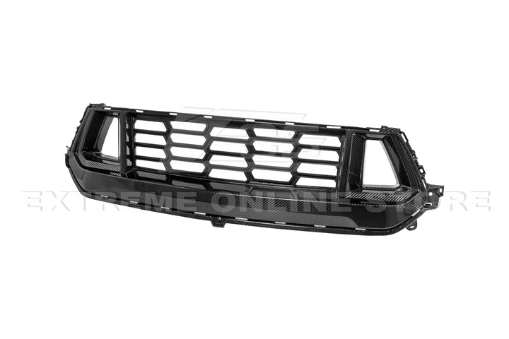 2024+ Ford Mustang GT  Replacement Dry Carbon Fiber Front Grille Cover