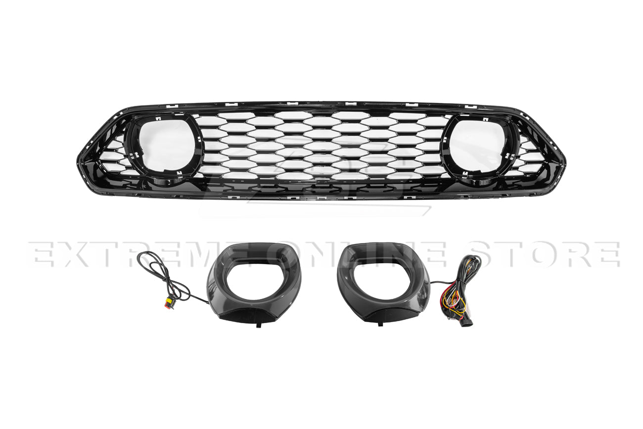 2018-23 Mustang Front DRL LED Grille Cover