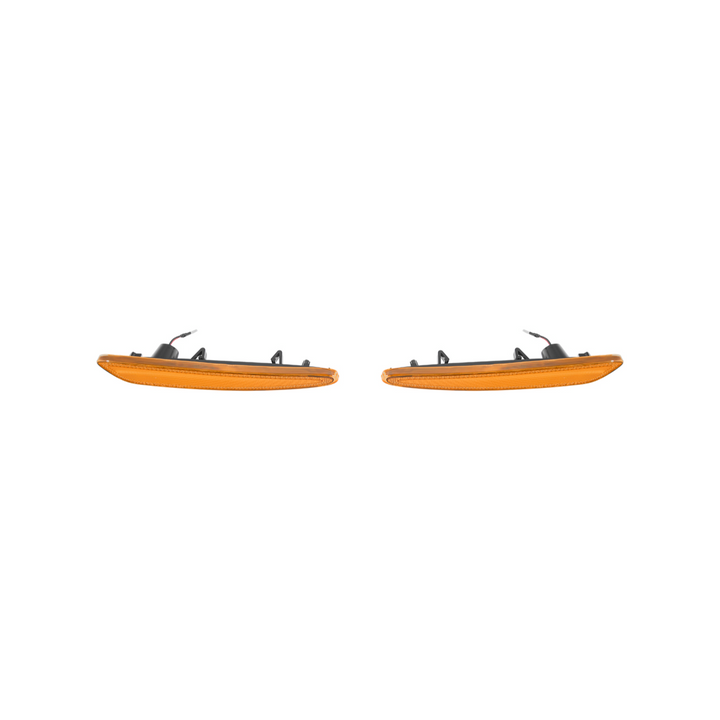 Corvette C6 Front &amp; Rear Amber Light LED Side Markers Pair