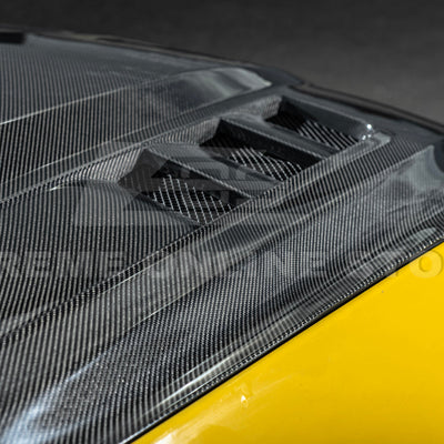 2015-17 Ford Mustang Terminator Style Front Hood Vented Cover