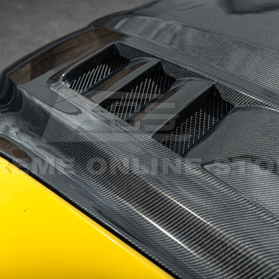 2015-17 Ford Mustang Terminator Style Front Hood Vented Cover