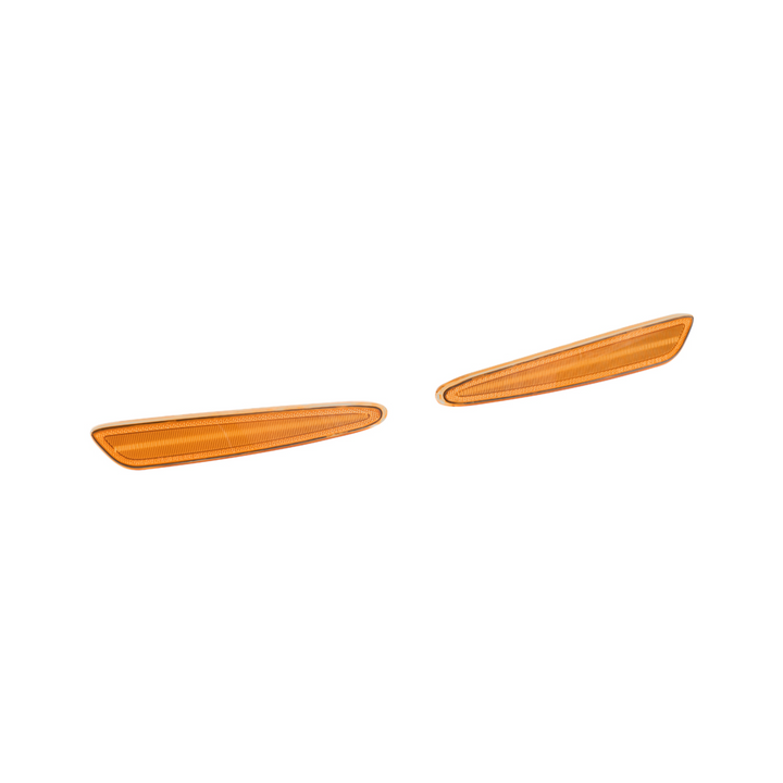 Corvette C6 Front &amp; Rear Amber Light LED Side Markers Pair