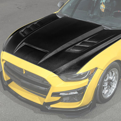 2015-17 Ford Mustang Terminator Style Front Hood Vented Cover