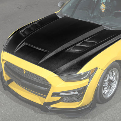 2015-17 Ford Mustang Terminator Style Front Hood Vented Cover