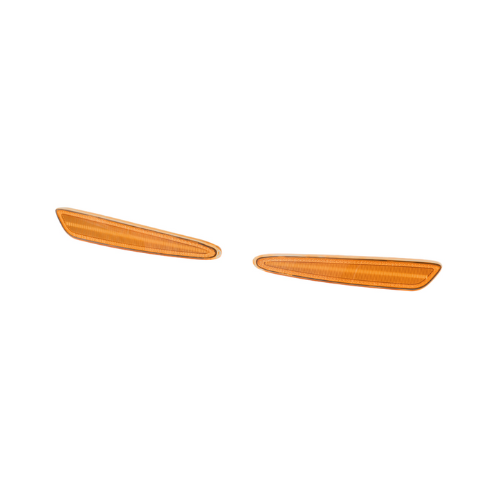 Corvette C6 Front &amp; Rear Amber Light LED Side Markers Pair