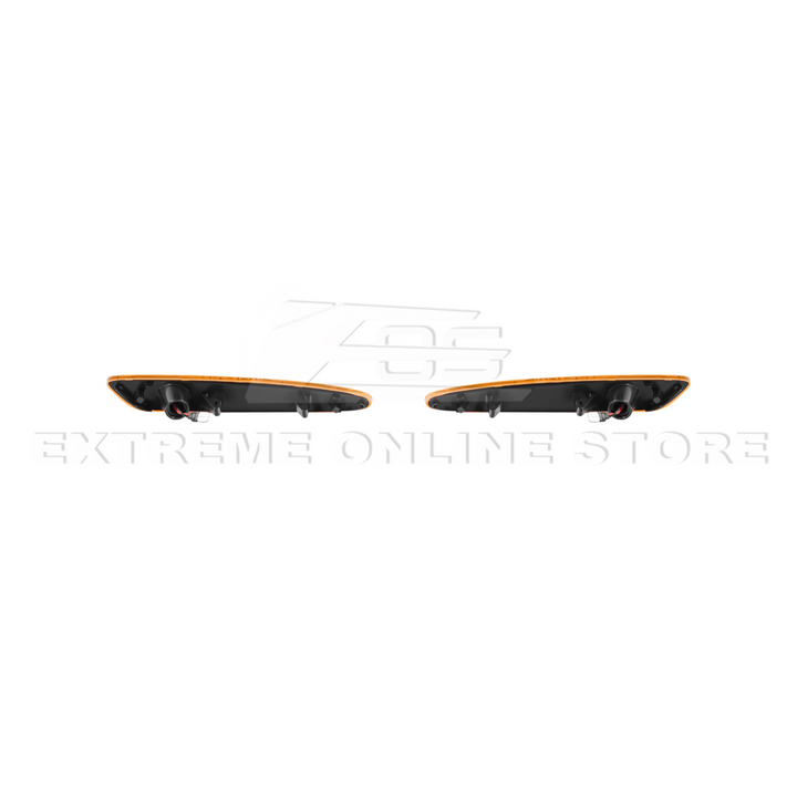 Corvette C6 Front Amber Light LED Side Markers Pair