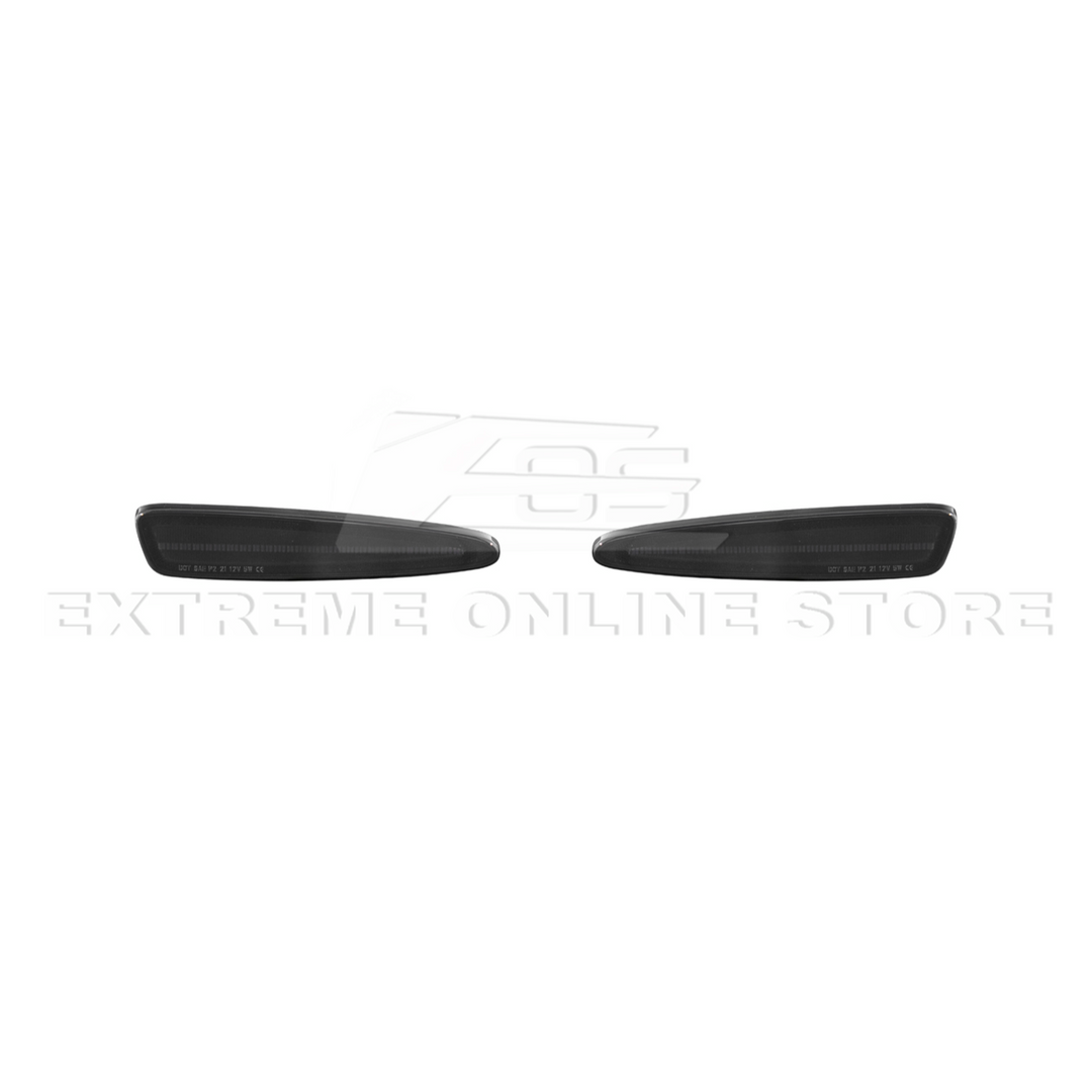 Corvette C6 Rear Red Light LED Side Markers Pair