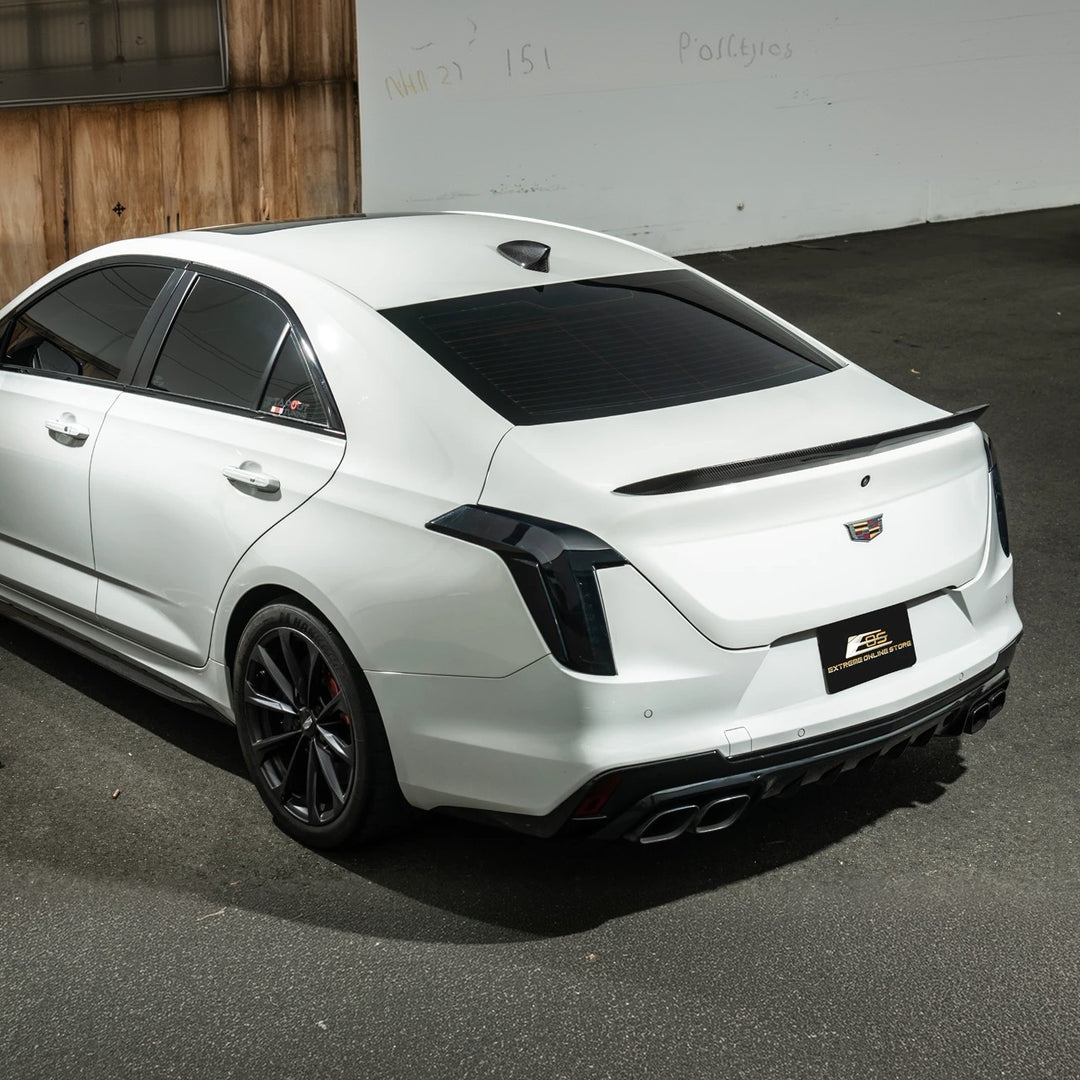 2014-Up Cadillac ATS CTS CT4 CT5 DRY Carbon Fiber Tape On Shark Fin Antenna Cover