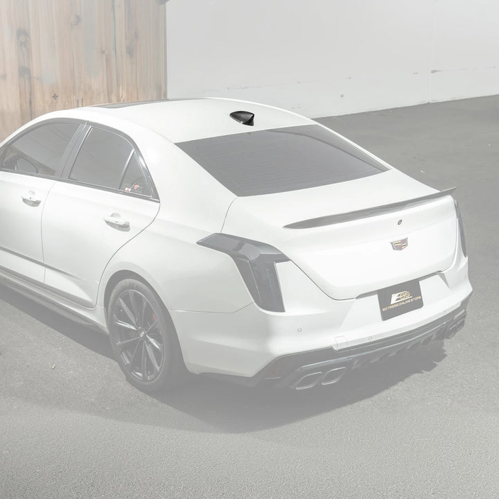 2014-Up Cadillac ATS CTS CT4 CT5 DRY Carbon Fiber Tape On Shark Fin Antenna Cover