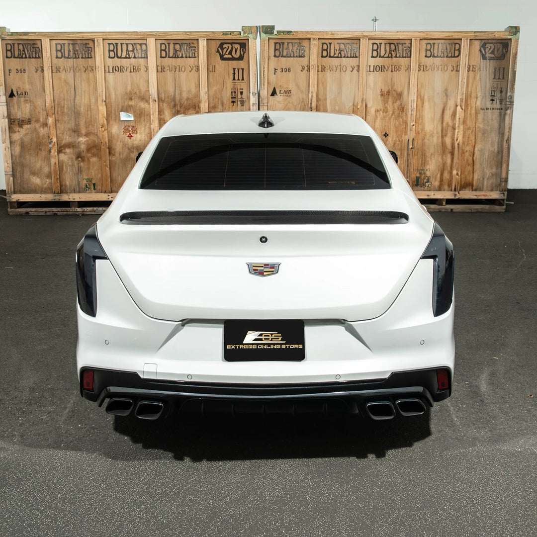 2014-Up Cadillac ATS CTS CT4 CT5 DRY Carbon Fiber Tape On Shark Fin Antenna Cover