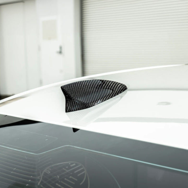2014-Up Cadillac ATS CTS CT4 CT5 DRY Carbon Fiber Tape On Shark Fin Antenna Cover