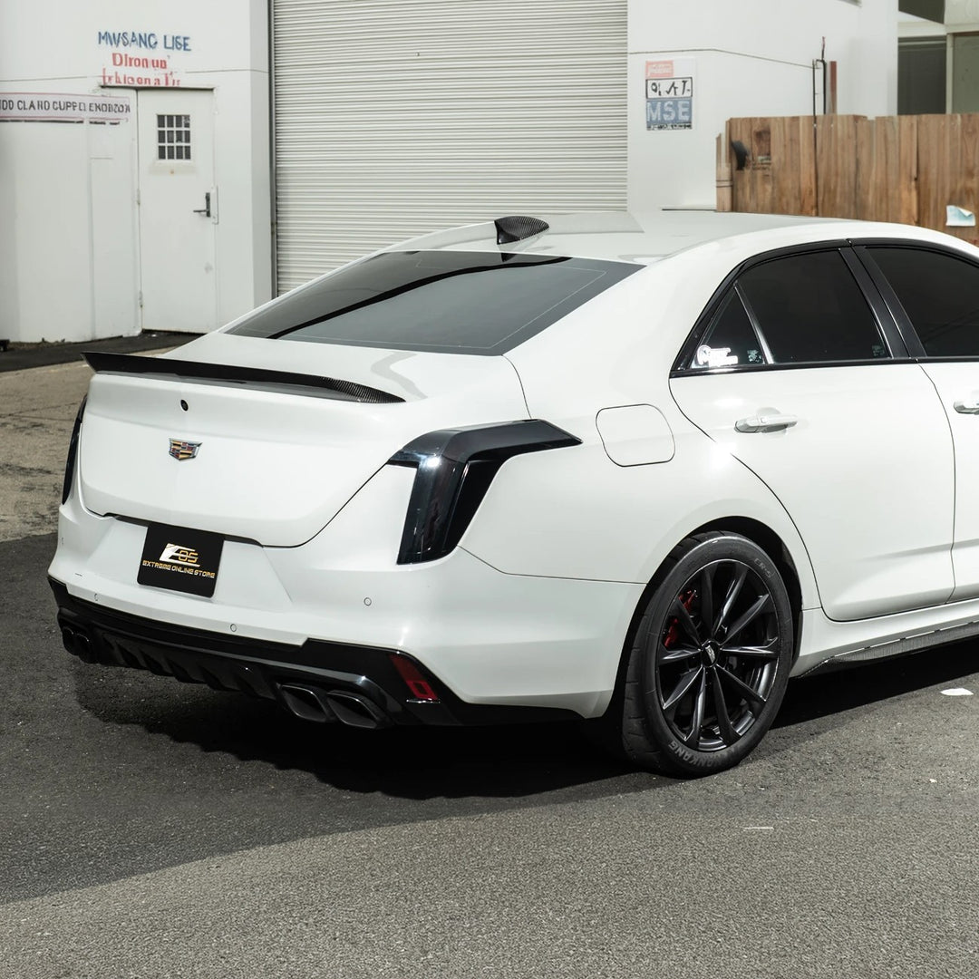 2014-Up Cadillac ATS CTS CT4 CT5 DRY Carbon Fiber Tape On Shark Fin Antenna Cover