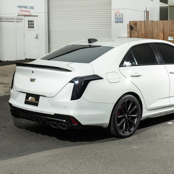 2014-Up Cadillac ATS CTS CT4 CT5 DRY Carbon Fiber Tape On Shark Fin Antenna Cover