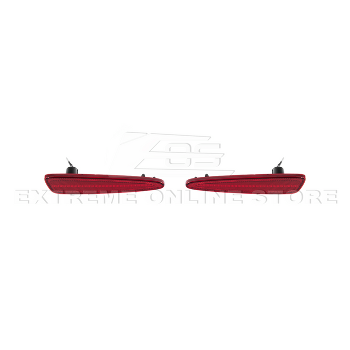 Corvette C6 Rear Red Light LED Side Markers Pair