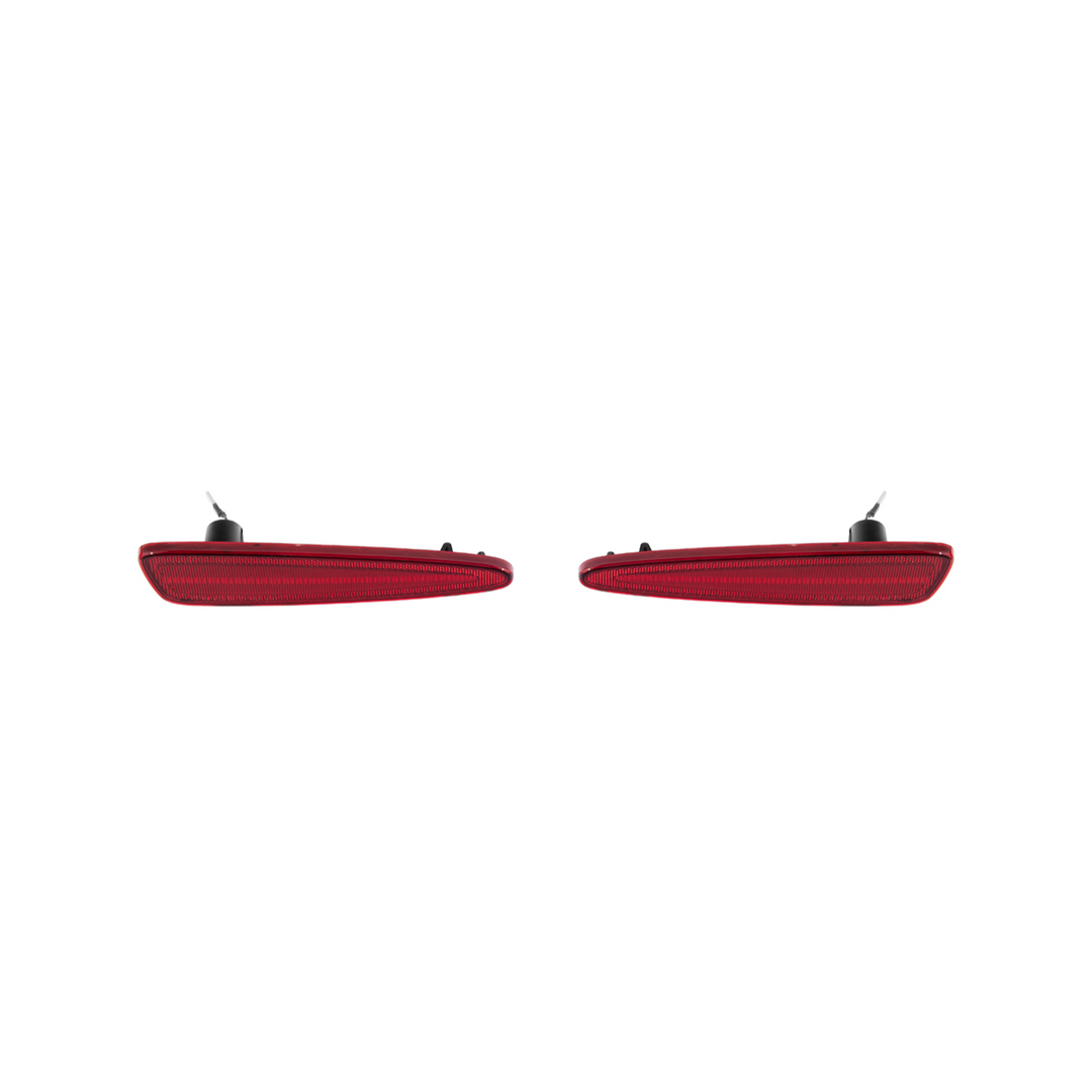 Corvette C6 Front &amp; Rear Amber Light LED Side Markers Pair