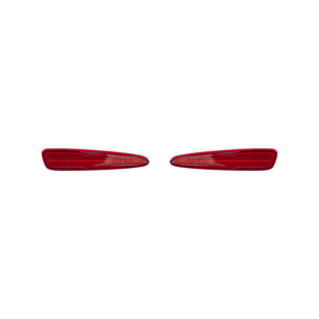 Corvette C6 Front &amp; Rear Amber Light LED Side Markers Pair