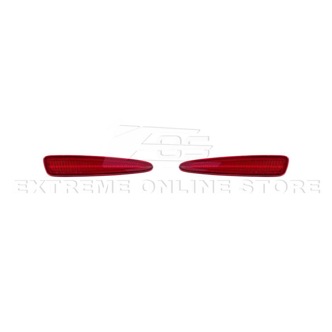 Corvette C6 Rear Red Light LED Side Markers Pair