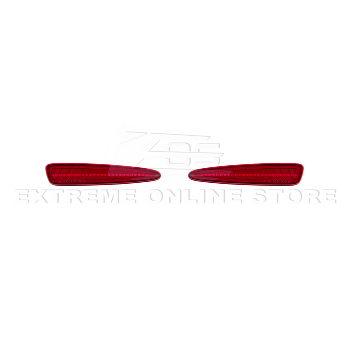 Corvette C6 Rear Red Light LED Side Markers Pair