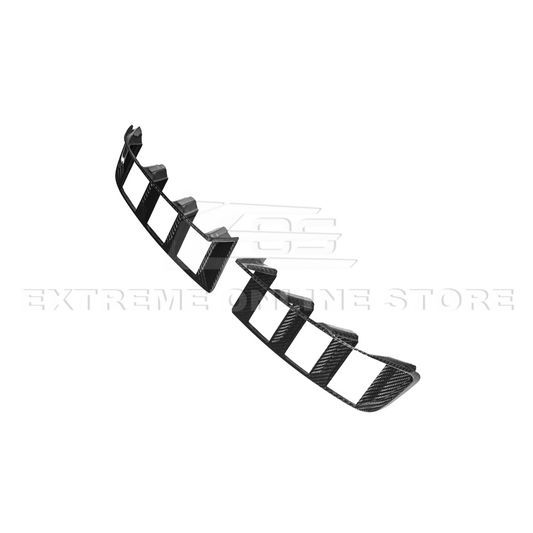 2024+ Ford Mustang DRY CARBON FIBER Tail Light Cover