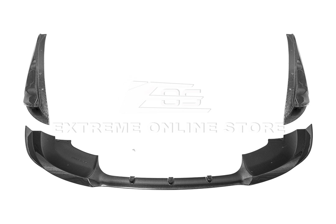 2017-21 Jeep Grand Cherokee SRT Trackhawk Carbon Fiber Front Lip Splitter