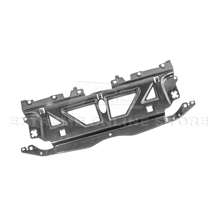 BMW G87 G80 G82 M2 M3 M4 | DRY Carbon Fiber Water Tank Radiating Plate Cover Trim