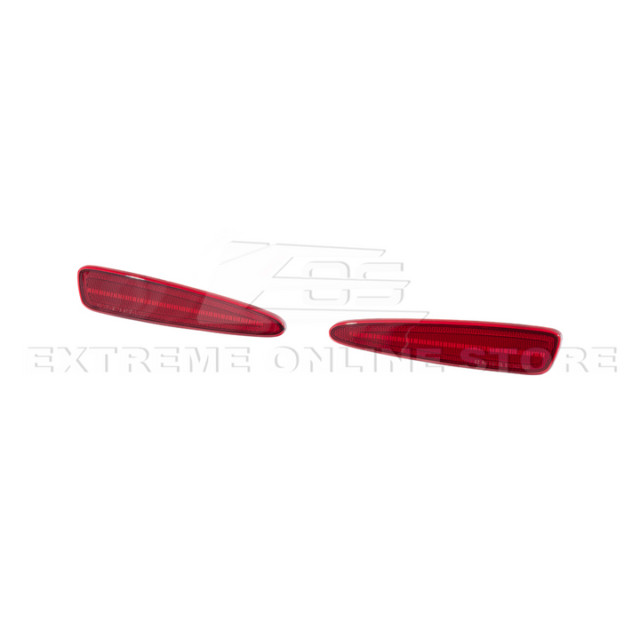 Corvette C6 Rear Red Light LED Side Markers Pair