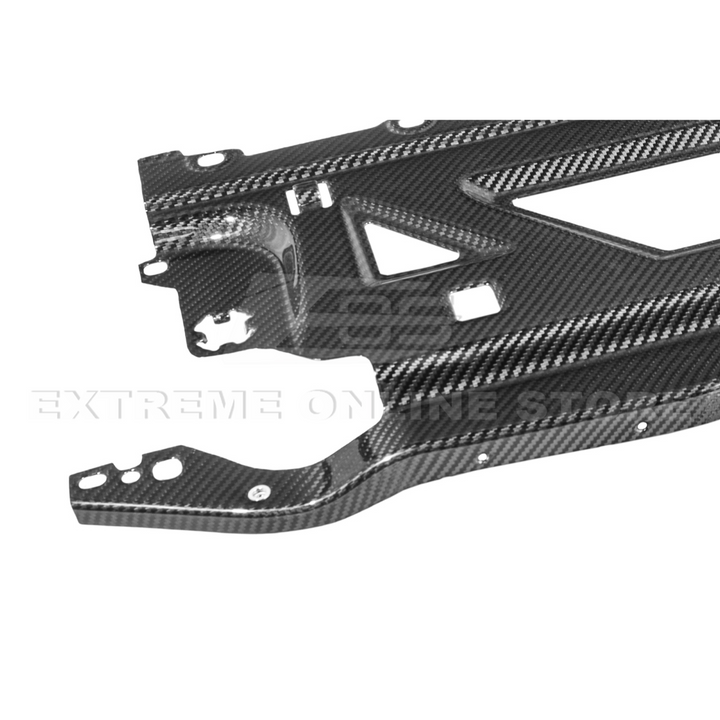 BMW G87 G80 G82 M2 M3 M4 | DRY Carbon Fiber Water Tank Radiating Plate Cover Trim