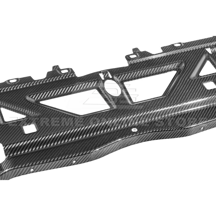 BMW G87 G80 G82 M2 M3 M4 | DRY Carbon Fiber Water Tank Radiating Plate Cover Trim