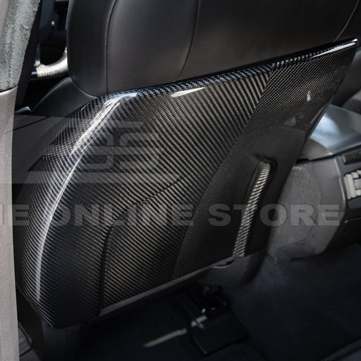 2009-15 Cadillac CTS V Dry CARBON FIBER Seat Back Cover