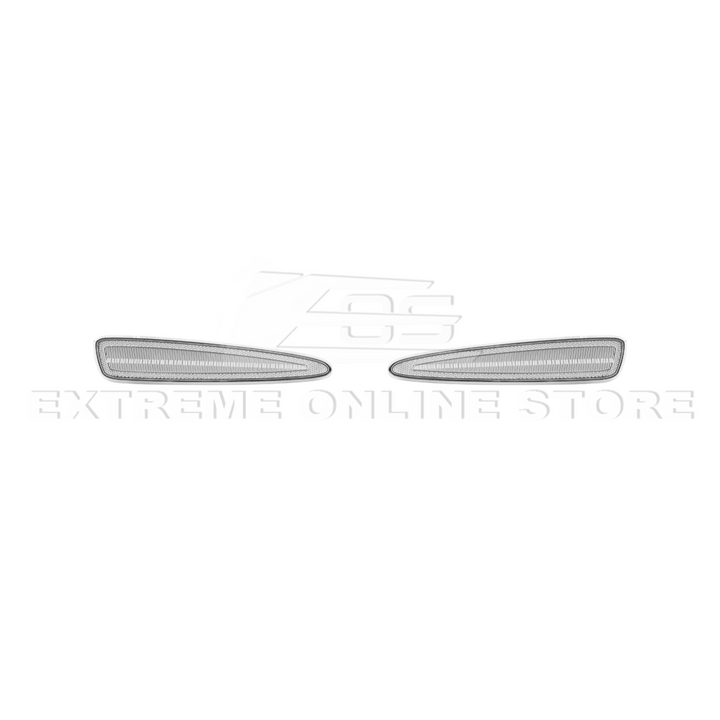 Corvette C6 Rear Red Light LED Side Markers Pair