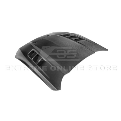 2024-Up Ford Mustang Front Bumper Hood Vented Cover