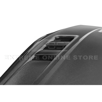 2024-Up Ford Mustang Front Bumper Hood Vented Cover