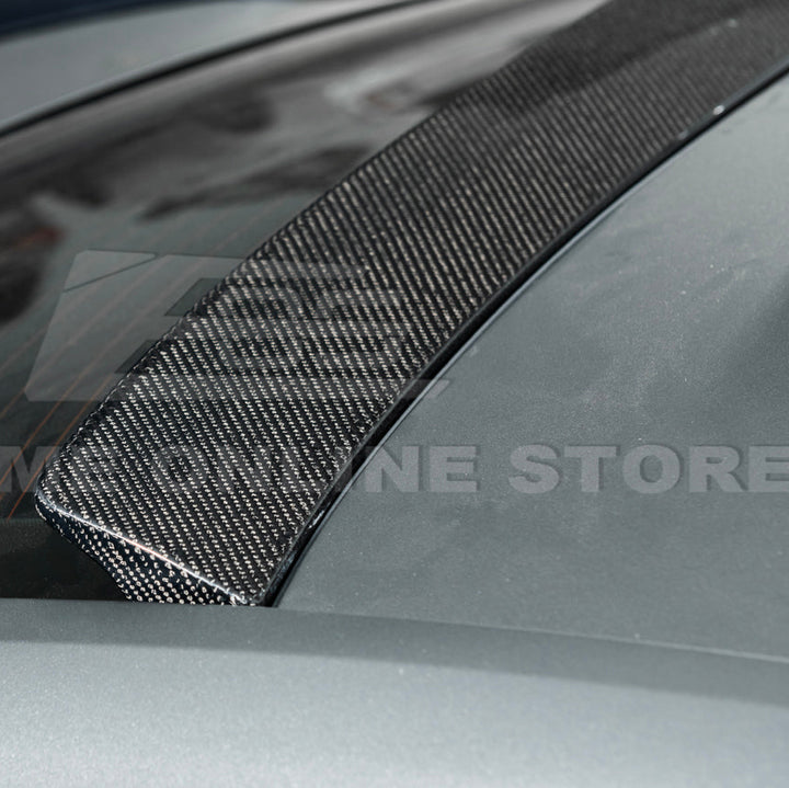 2020-Up Cadillac CT5 CT5-V | Carbon Fiber Rear Roof Top Window Spoiler Kit
