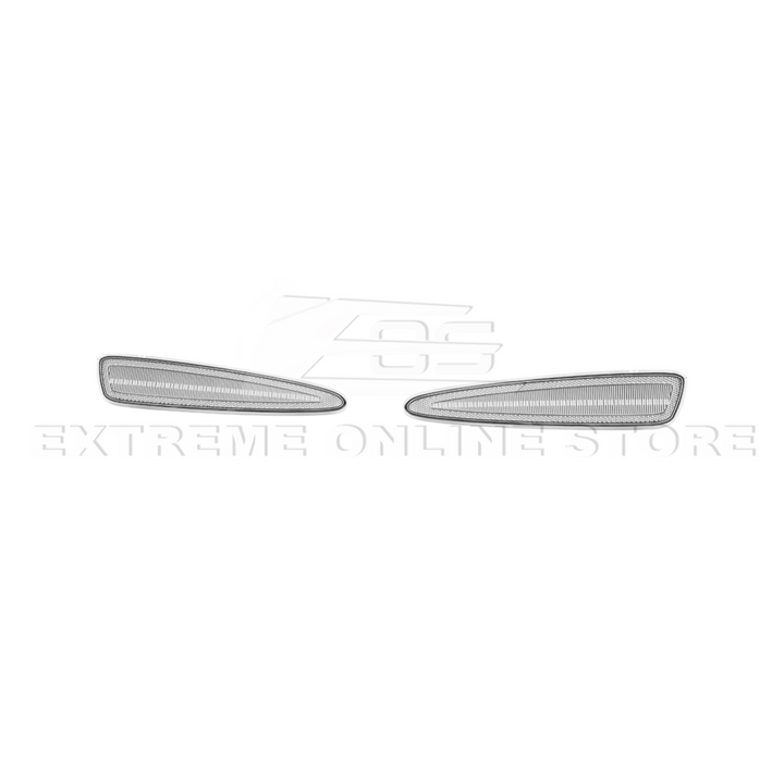 Corvette C6 Front &amp; Rear Amber Light LED Side Markers Pair